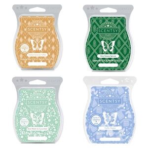 NWT 4 Unopened Scentsy Wax Bars